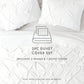 Pinch Pleat Duvet Cover Set