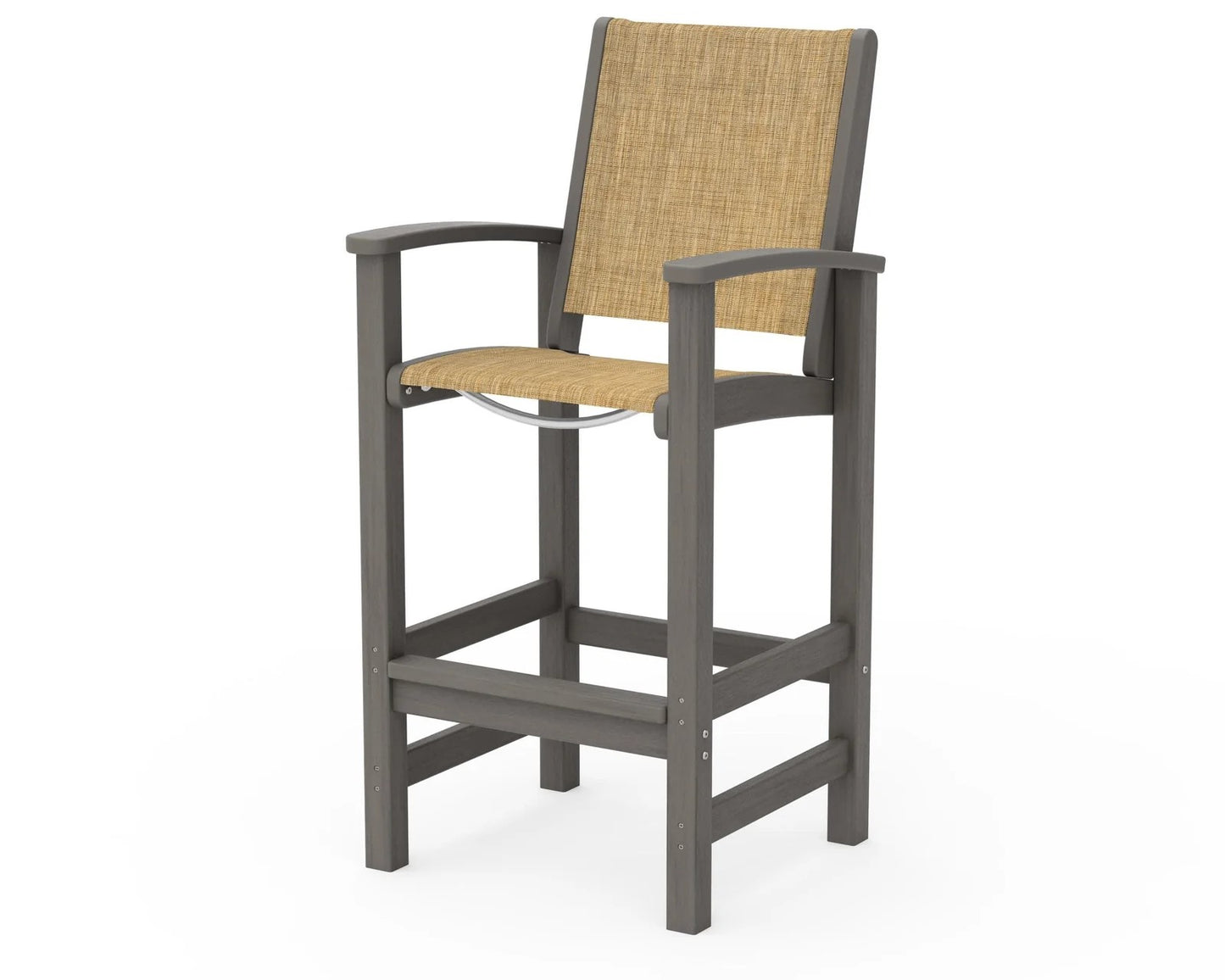 Polywood - Coastal Bar Chair in Vintage Finish - FREE SHIPPING