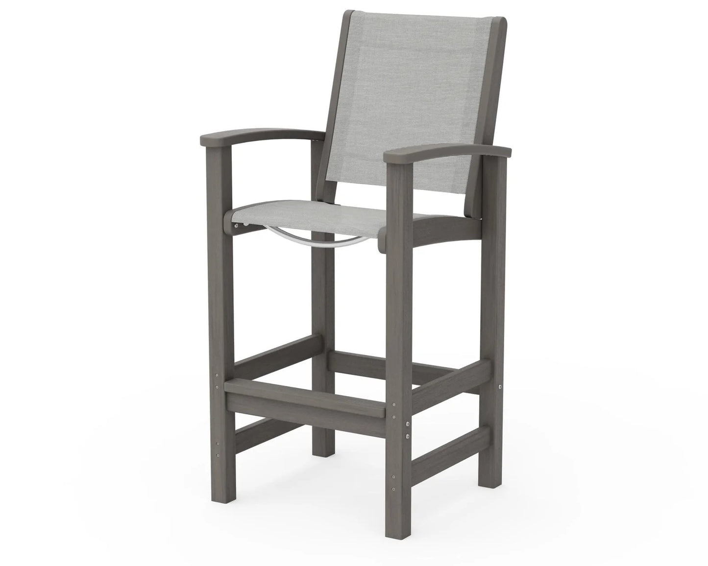 Polywood - Coastal Bar Chair in Vintage Finish - FREE SHIPPING