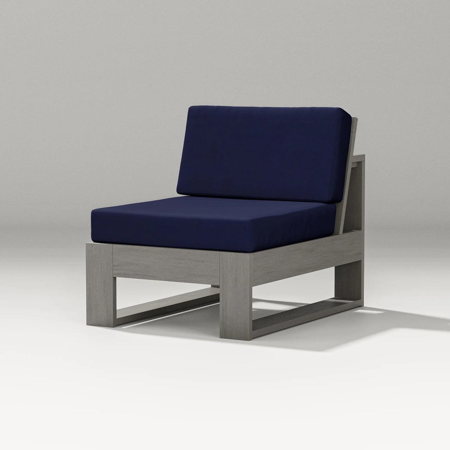 Polywood - Latitude Modular Armless Chair - FREE SHIPPING