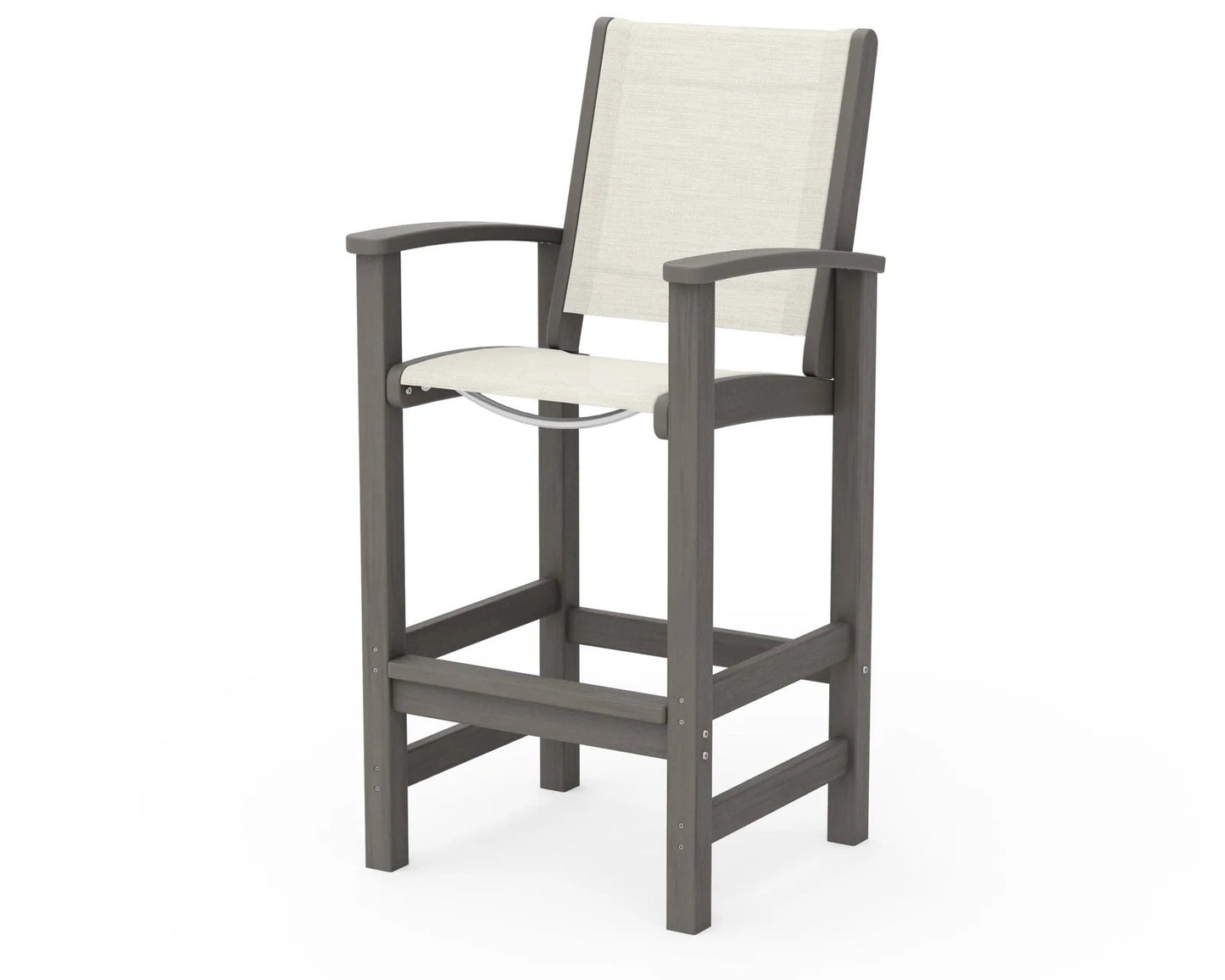 Polywood - Coastal Bar Chair in Vintage Finish - FREE SHIPPING