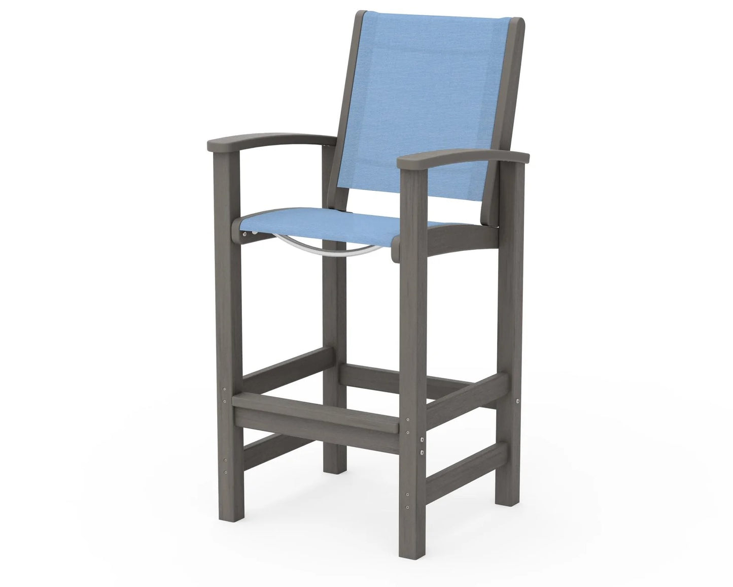 Polywood - Coastal Bar Chair in Vintage Finish - FREE SHIPPING