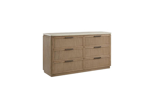 Trilogy - Toffee Dresser with Rope Drawer Fronts