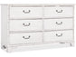 Hooker Furniture - Bedroom Charleston Six-Drawer Dresser