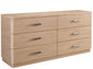 Universal - Nomad-Modern Six Drawer Dresser