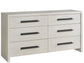 Universal - Dwell River Rock Six Drawer Dresser