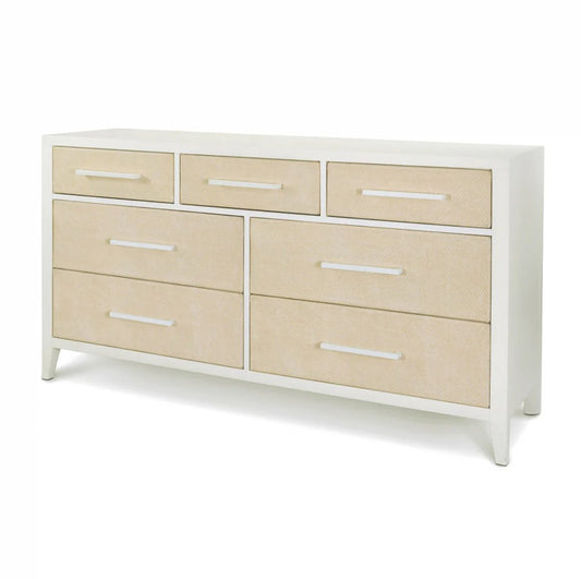 Sea Winds - Miramar 7 Drawer Woven Dresser