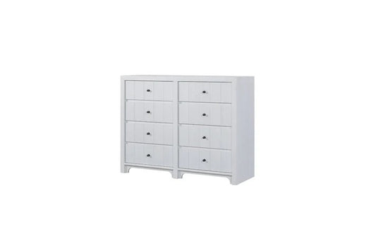 Pleasant Hill - Ivory Tall Dresser