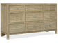 Hooker Furniture - Bedroom Surfrider Nine-Drawer Dresser