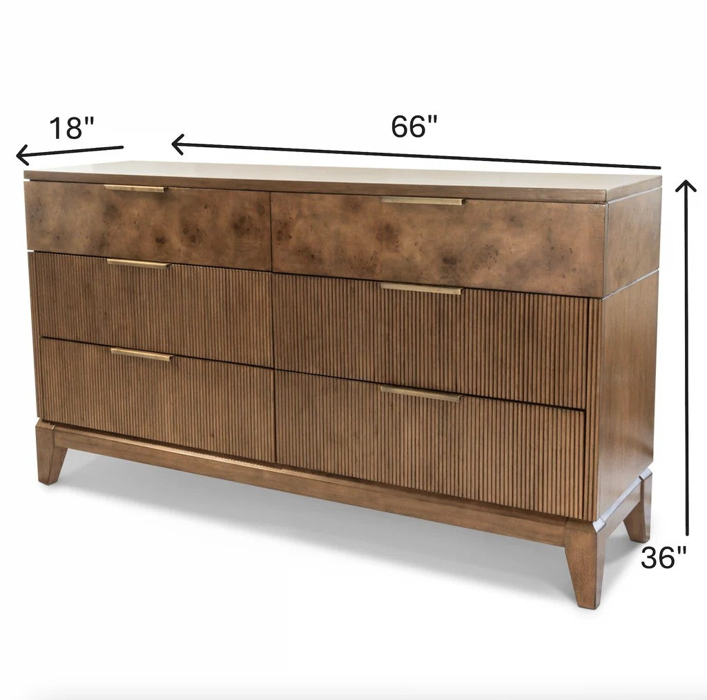 Sea Winds - Manhattan Valley 6 Drawer Dresser