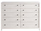 Universal - Dwell River Rock Ten Drawer Dresser