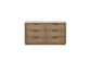 Trilogy - Toffee Dresser with Oak Veneer Drawer Fronts