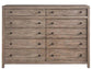 Universal - Dwell Boulder Ten Drawer Dresser
