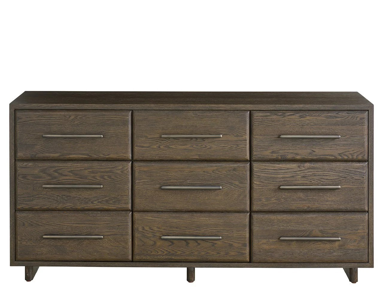 Universal - Sable & Desert-Modern Sable Nine Drawer Dresser