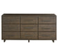Universal - Sable & Desert-Modern Sable Nine Drawer Dresser