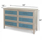 Sea Winds - Ocean Isles 6 Drawer Woven Dresser
