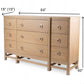 Sea Winds - Monterey 9 Drawer Dresser