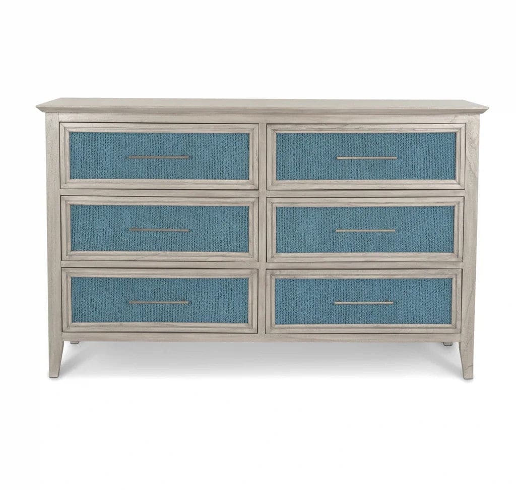 Sea Winds - Ocean Isles 6 Drawer Woven Dresser