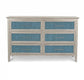 Sea Winds - Ocean Isles 6 Drawer Woven Dresser