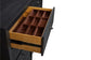 Pleasant Hill - Ebony Tall Dresser
