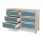 Sea Winds - Ocean Isles 6 Drawer Woven Dresser