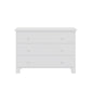 "Just White" 3-Drawer Dresser