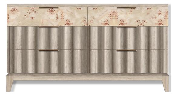 Sea Winds - Manhattan Valley 6 Drawer Dresser
