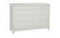 Cottage - 10 Drawer Dresser in White