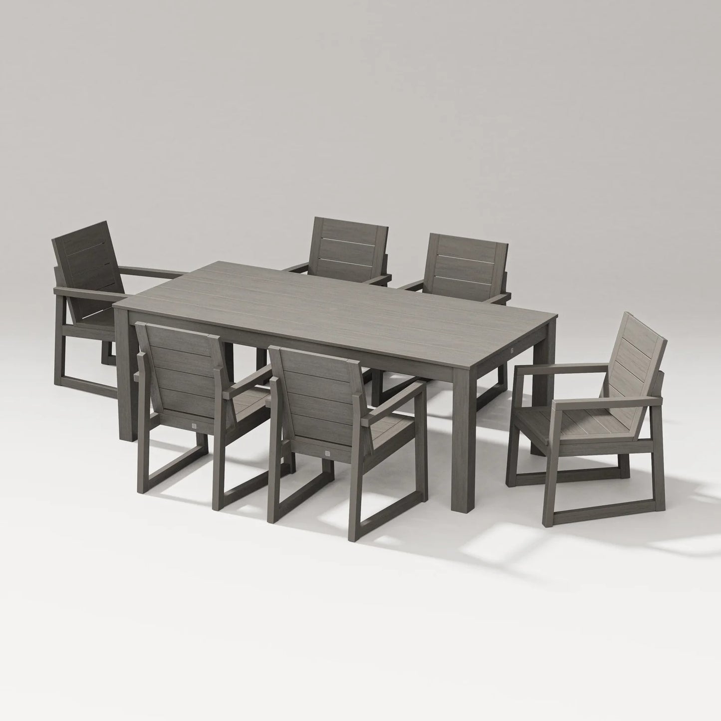 Polywood - Elevate 7-Piece Parsons Table Dining Set - FREE SHIPPING