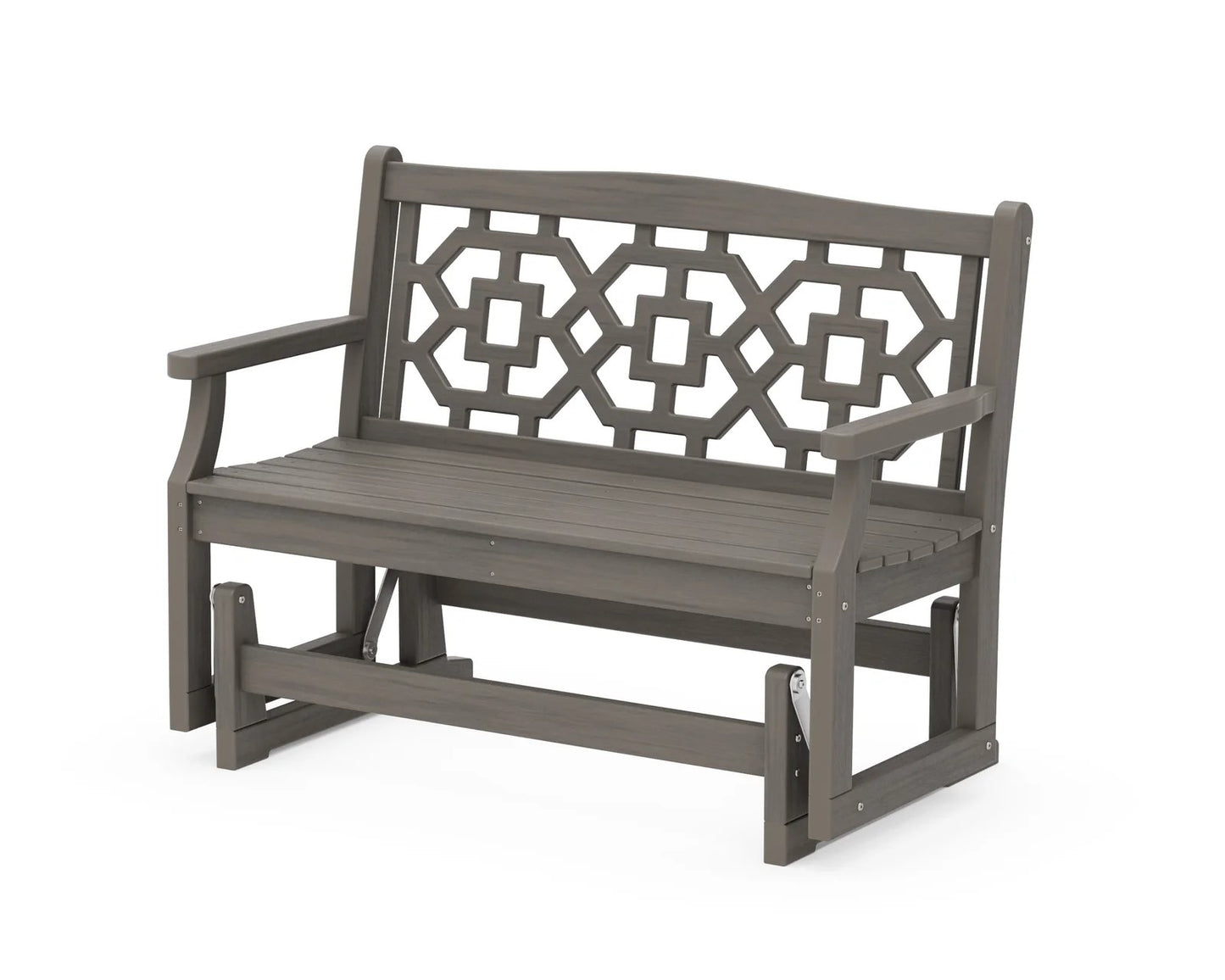 Polywood - Chinoiserie 48” Glider - FREE SHIPPING