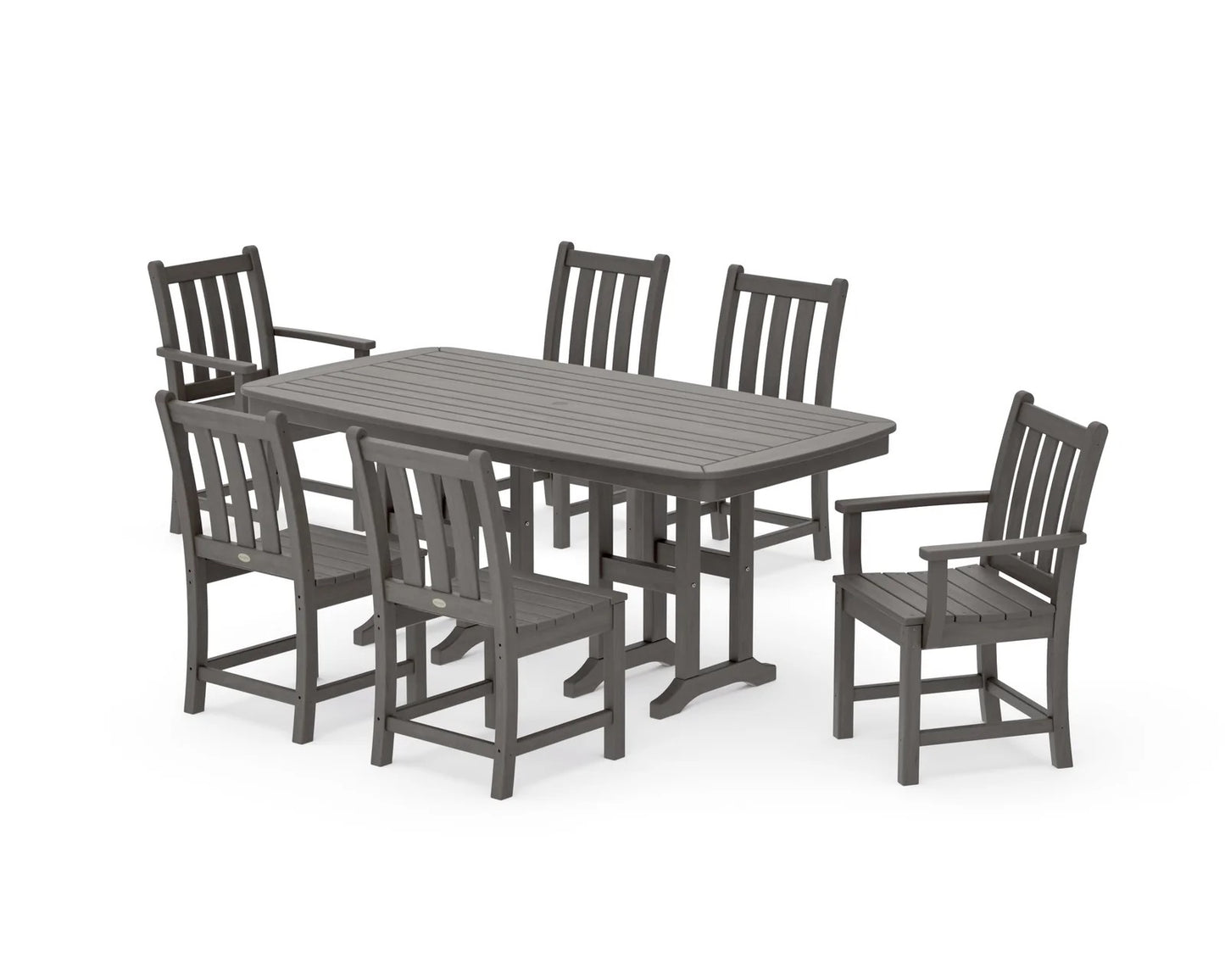 Polywood - Traditional Garden 7-Piece Dining Set - FREE SHIPPING