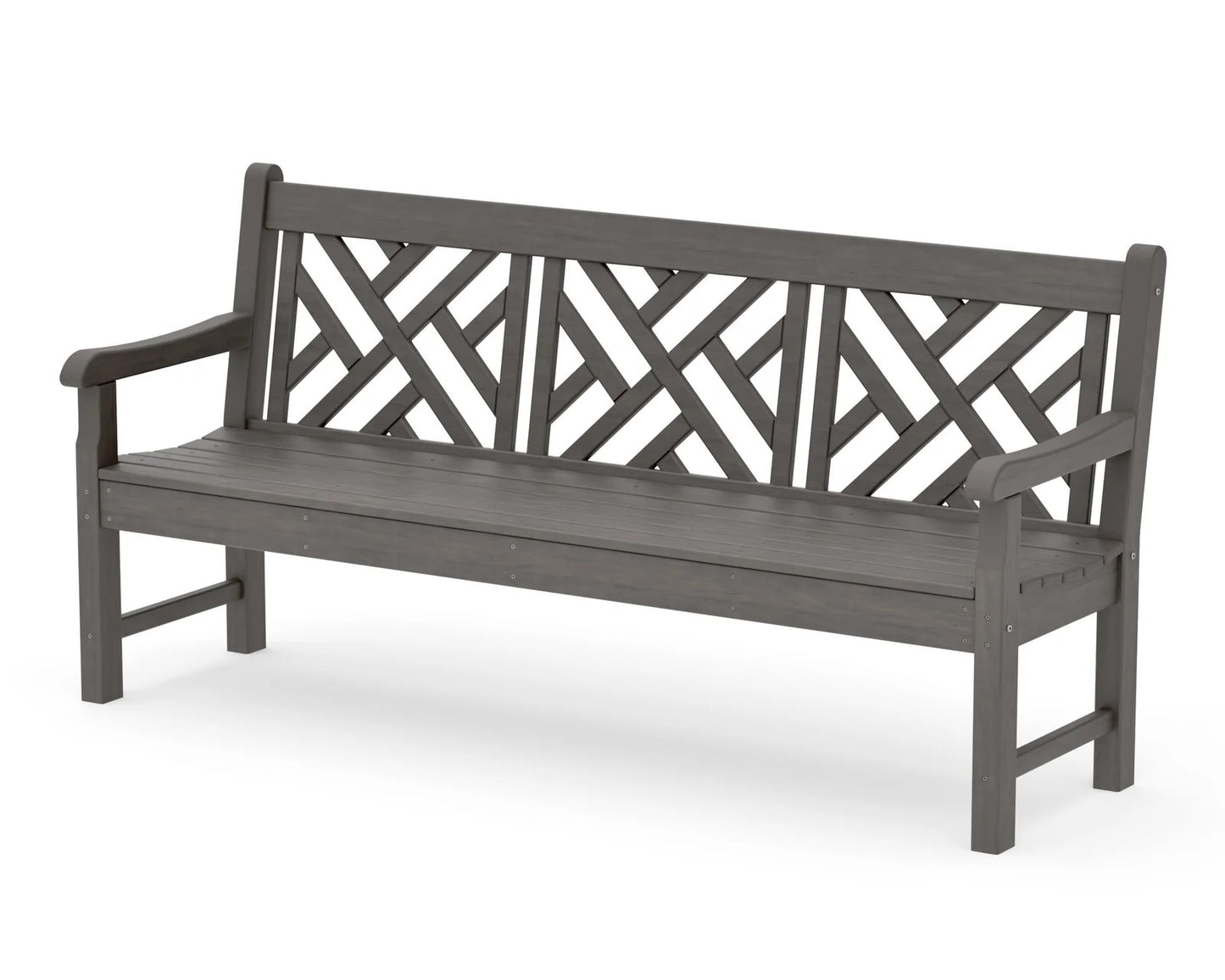 Polywood - Rockford 72" Chippendale Bench - FREE SHIPPING