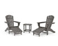 Polywood - Palm Coast Ultimate Adirondack 3-Piece Set - FREE SHIPPING