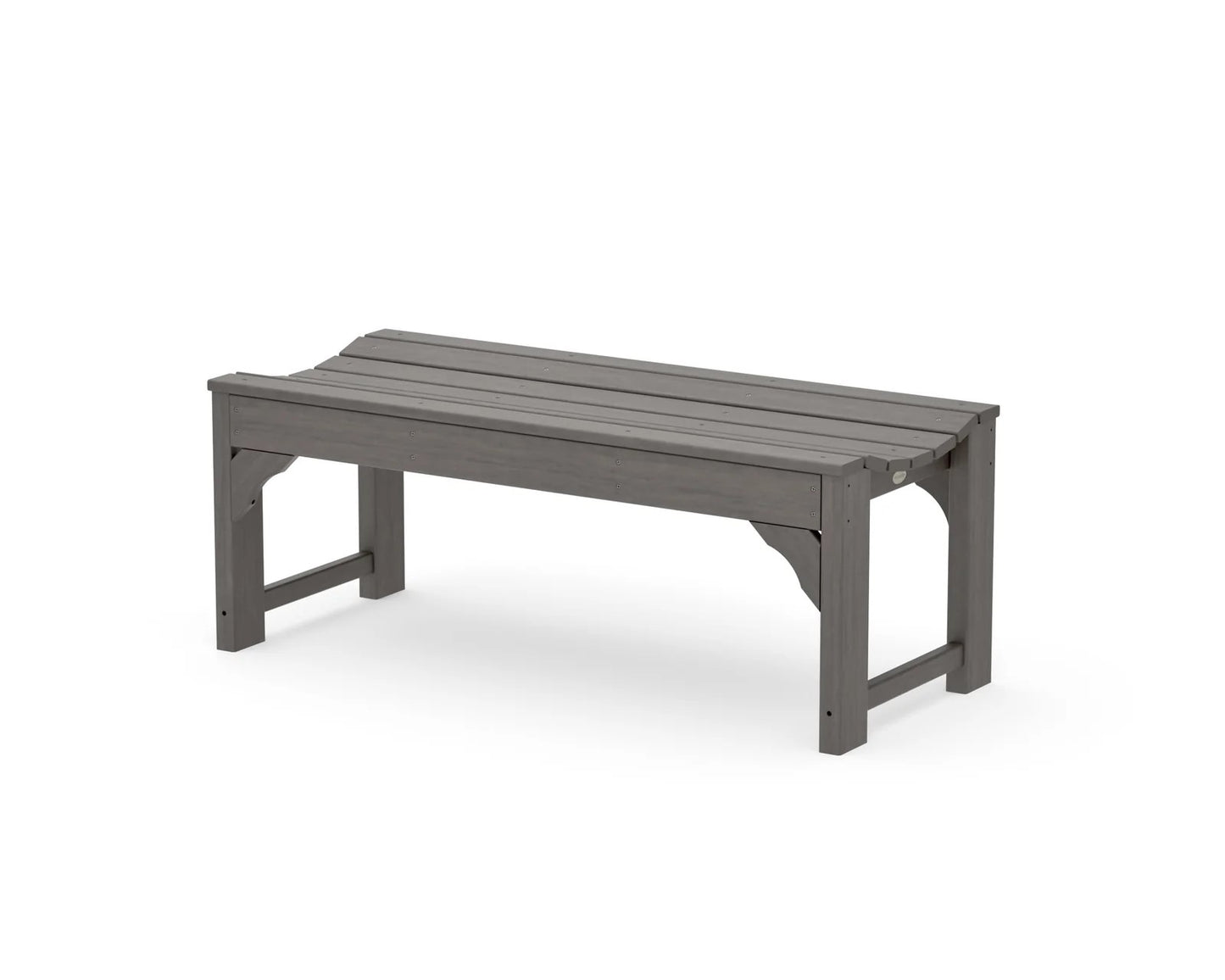 Polywood - Traditional Garden 48" Backless Bench - FREE SHIPPING