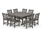Polywood - Chippendale 9-Piece Nautical Trestle Dining Set - FREE SHIPPING