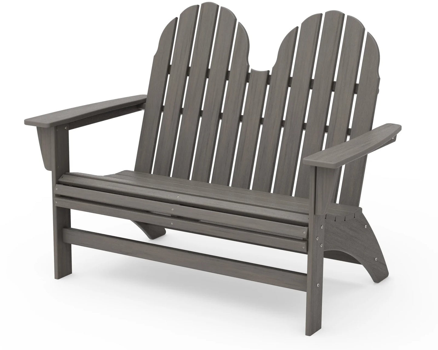 Polywood - Vineyard 48" Adirondack Bench - FREE SHIPPING