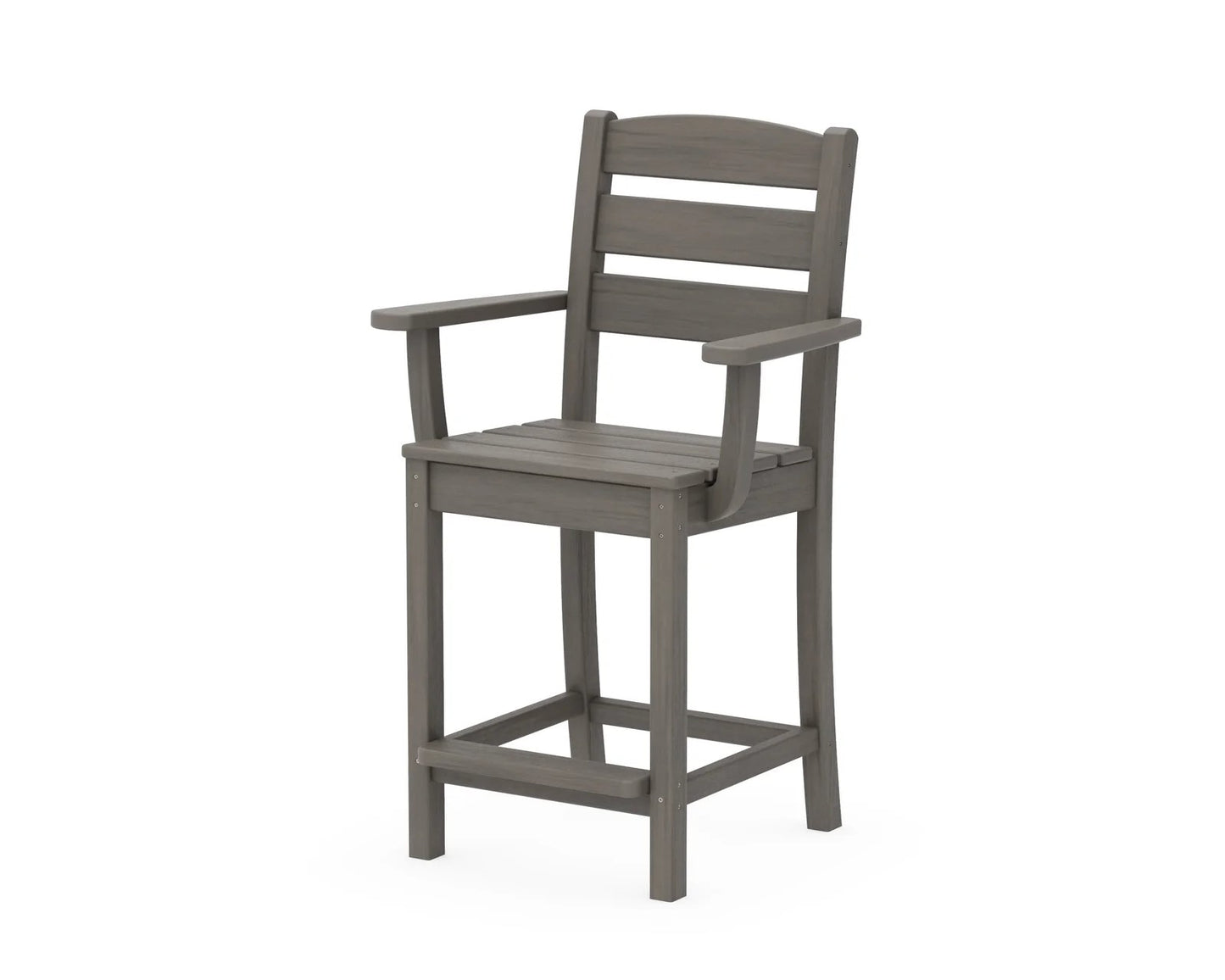 Polywood - Lakeside Counter Arm Chair - FREE SHIPPING