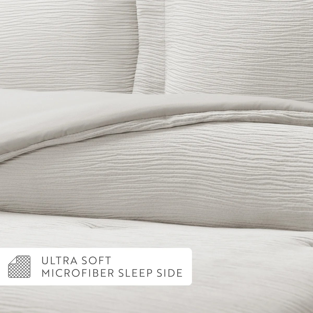 Cloud Weave Textured Down-Alternative Comforter Set