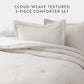 Cloud Weave Textured Down-Alternative Comforter Set