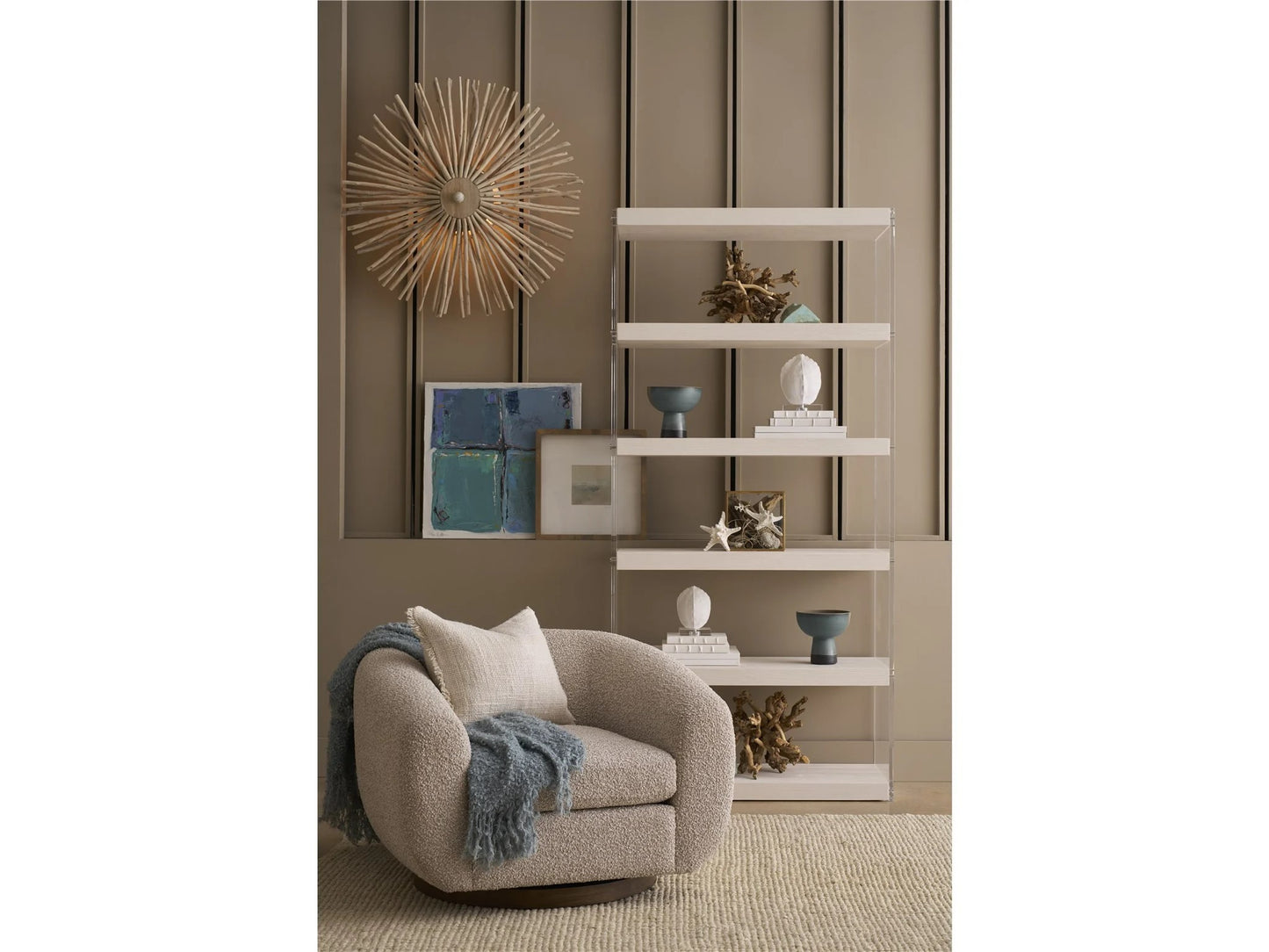 Universal - Oasis-Coastal Living Home Shoreline Etagere