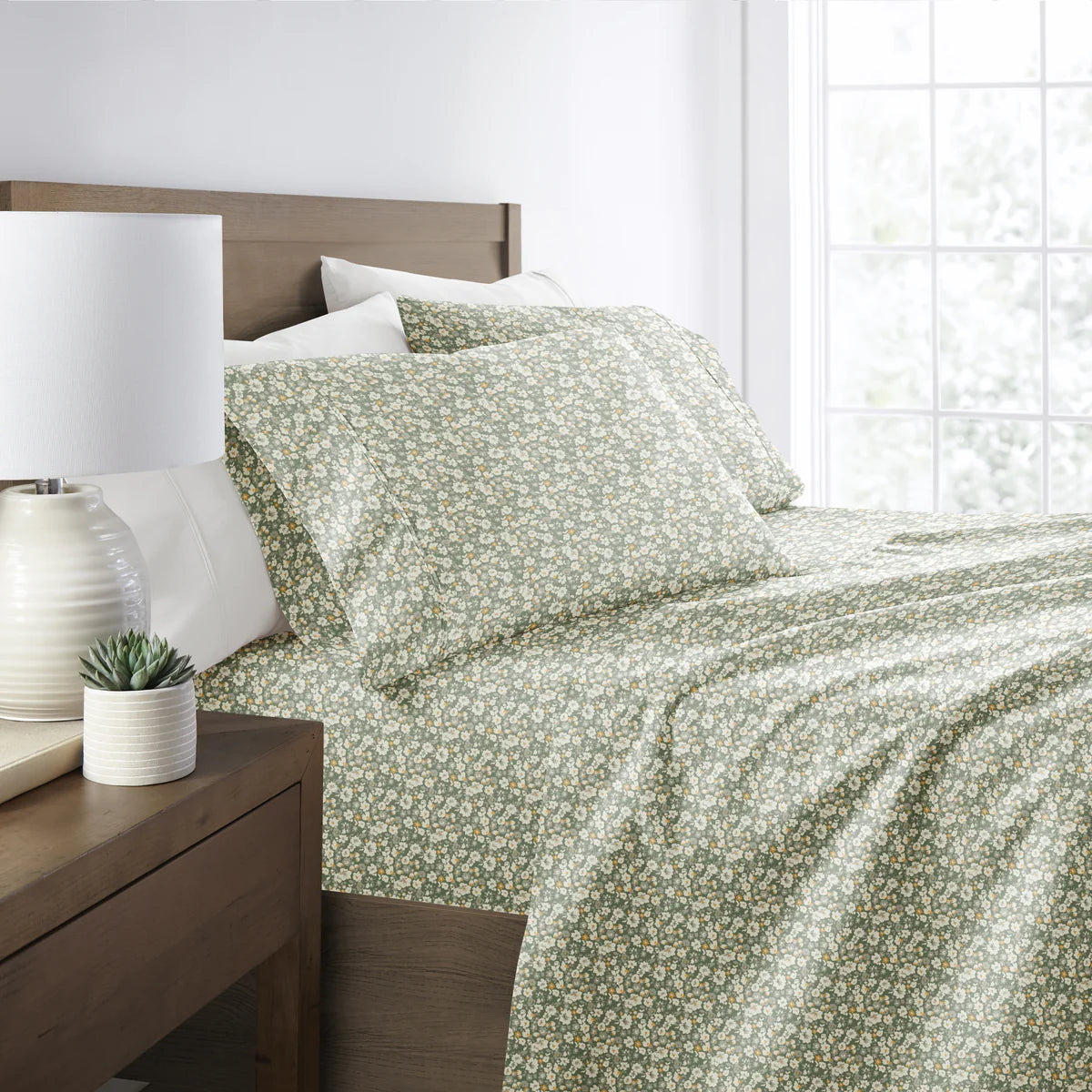 Floral Dream 4-Piece Patterned Sheet Set