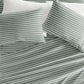 Distressed Awning Stripe 4-Piece Patterned Sheet Set