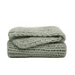Chunky Hand-Knit Oversized Throw Blanket
