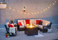 Finch - SeaAira 35" Square Fire Pit