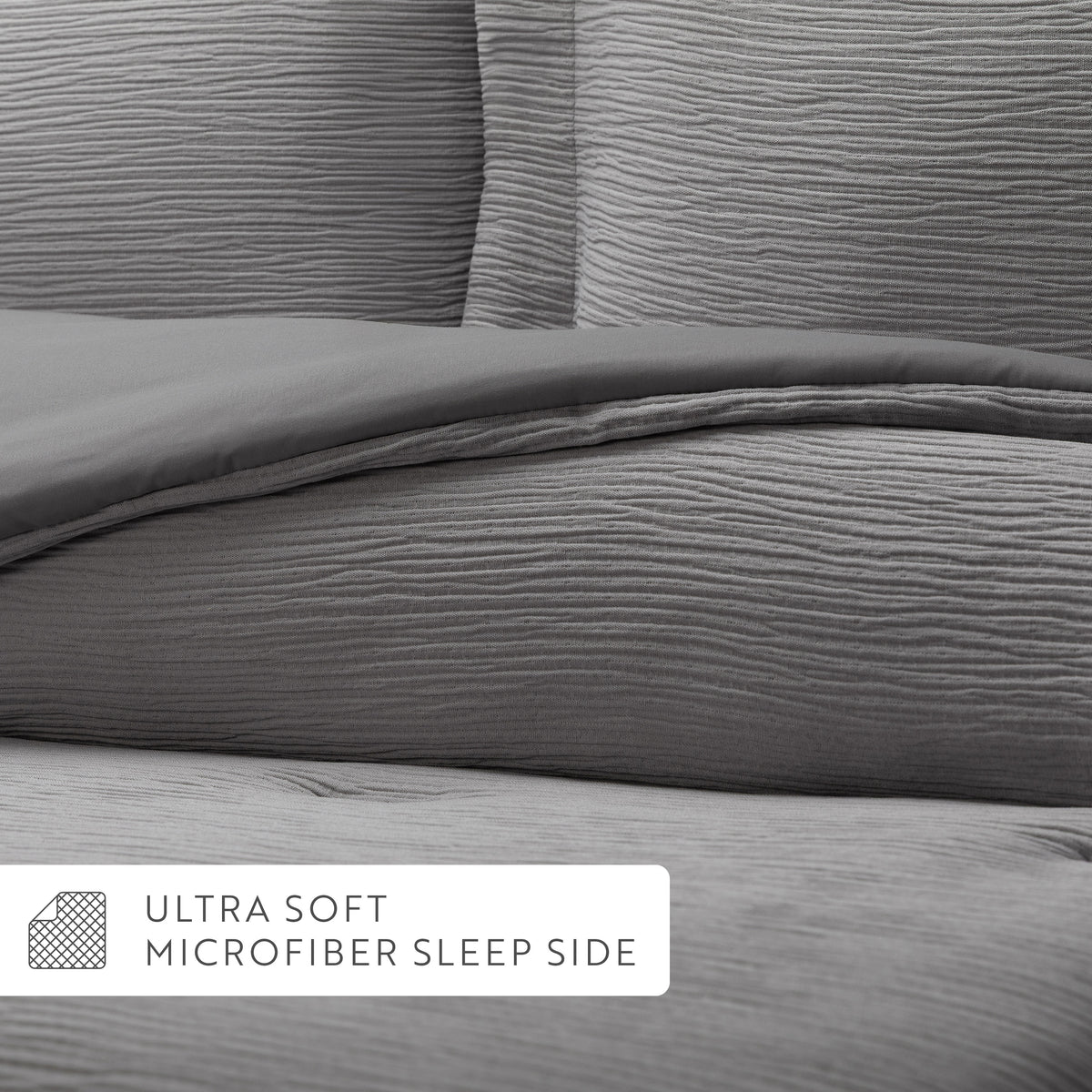 Cloud Weave Textured Down-Alternative Comforter Set