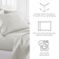 Modern Circles 4-Piece Patterned Sheet Set
