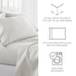 Distressed Awning Stripe 4-Piece Patterned Sheet Set
