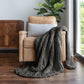 Chunky Hand-Knit Oversized Throw Blanket
