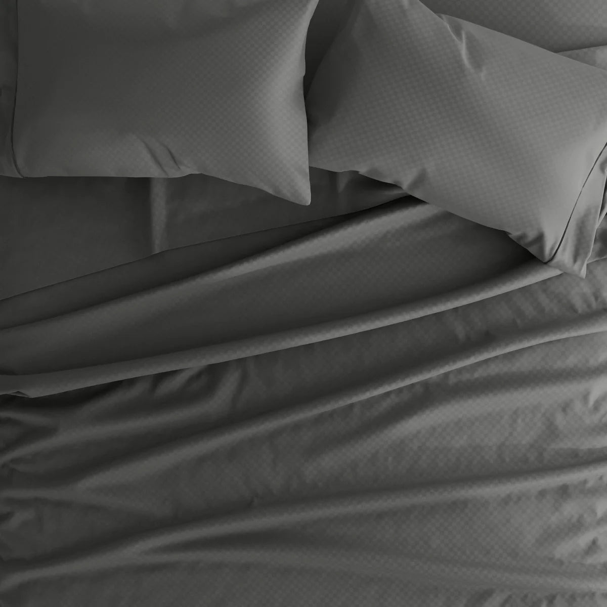 Checkered Embossed 4-Piece Sheet Set