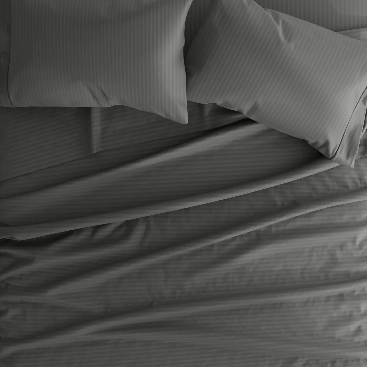 Stripes Embossed 4-Piece Sheet Set